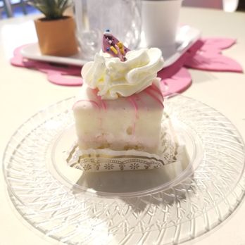 Paige's Bakehouse - Strawberry Mousse petit four. - Bakeries Near Me - Round Rock, Texas