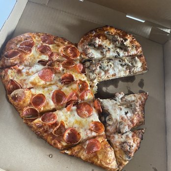 Mountain Mike's Pizza - Heart shaped pizza. - Pizza Near Me - Fairfield, California Mountain Mike's Pizza - Heart shaped pizza. - Pizza Near Me - Fairfield, California