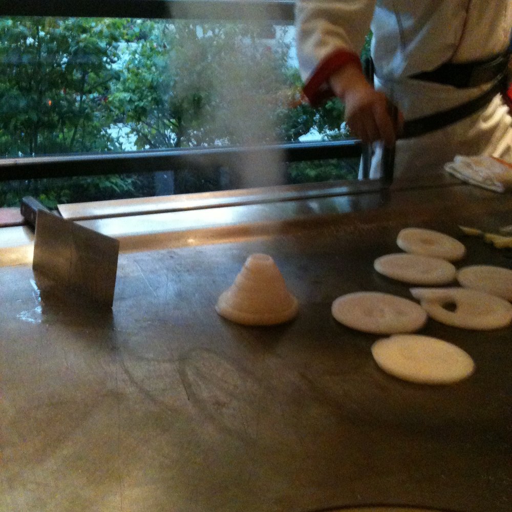 Benihana - Columbus - Chef making onion volcano - Sushi Bars Near Me - Columbus, Ohio Benihana - Columbus - Chef making onion volcano - Sushi Bars Near Me - Columbus, Ohio
