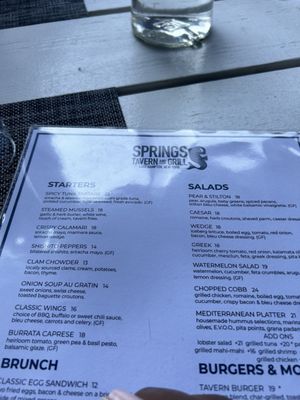 Springs Tavern and Grill by null