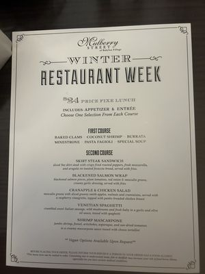 Menu photo 5 Mulberry Street Babylon Babylon, NY