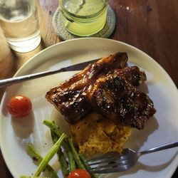 Present Moment Retreat - BBQ pork ribs
