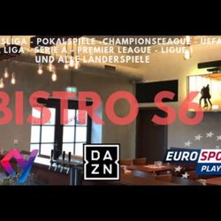 Bistro S6 - Blick von der Theke aus auf den Innenraum