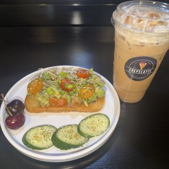 Crepelatte - Avocado toast and banana bread ice latte - Creperies Near Me - Buckeye, Arizona Crepelatte - Avocado toast and banana bread ice latte - Creperies Near Me - Buckeye, Arizona