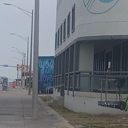 Front of building...it say "you are loved" .... Front of building...it say "you are loved" ....