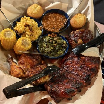Famous Dave's Bar-B-Que - 3 MEAT COMBO - Barbeque Near Me - Portland, Oregon