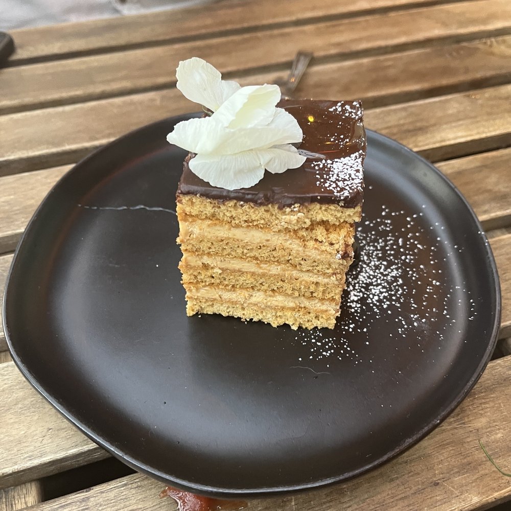 Dediko - Desert. Light chocolate with crumb and honey. A more subtle sweetness, which I prefer - Georgian Near Me - Vancouver, Washington Dediko - Desert. Light chocolate with crumb and honey. A more subtle sweetness, which I prefer - Georgian Near Me - Vancouver, Washington