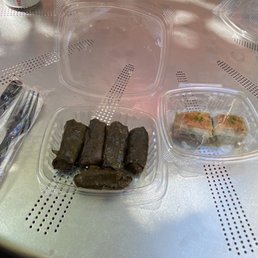 Dolma and baklava Dolma and baklava