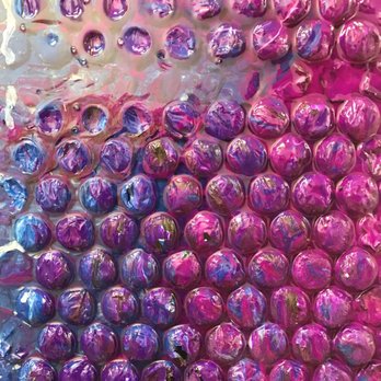 Flat Iron Arts Building - Pink, fuschia and violet bubble wrap. - Art Galleries Near Me - Chicago, Illinois