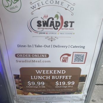 Swadist - Buffet prices / menu - Indian Near Me - Jersey City, New Jersey Swadist - Buffet prices / menu - Indian Near Me - Jersey City, New Jersey