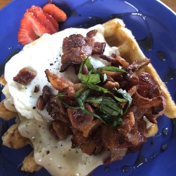 Waffle Me Up - Blue plate is Bob Deluxe - Breakfast & Brunch Near Me - Boise, Idaho
