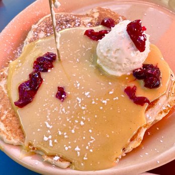 Snooze, an A.M. Eatery - Seasonal Orange Cranberry Pancake (gluten-free) - Breakfast & Brunch Near Me - Gilbert, Arizona Snooze, an A.M. Eatery - Seasonal Orange Cranberry Pancake (gluten-free) - Breakfast & Brunch Near Me - Gilbert, Arizona