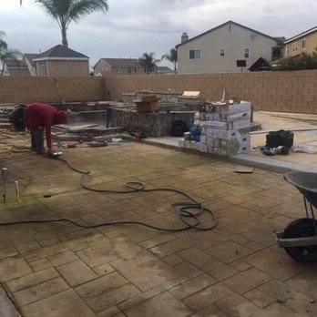 Olma's Pool Plastering - Look at this photo then the finished product. GREAT WORK. - Pool & Hot Tub Service Near Me - Moreno Valley, California