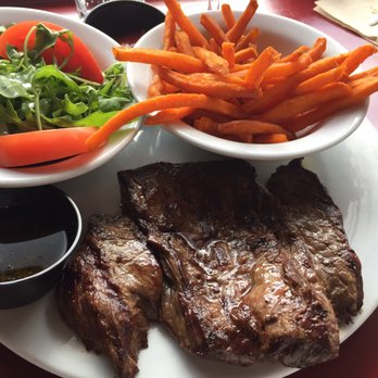 Graziano's Mercado - Weston - Vacío with a side of arugula salad and sweet potato fries... meat was cooked perfectly and tasted great. - Steakhouses Near Me - Weston, Florida Graziano's Mercado - Weston - Vacío with a side of arugula salad and sweet potato fries... meat was cooked perfectly and tasted great. - Steakhouses Near Me - Weston, Florida