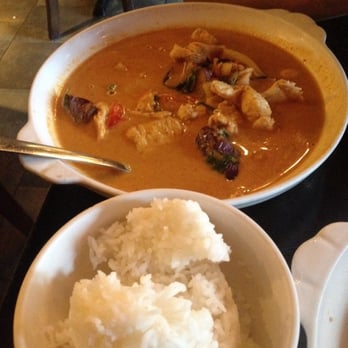 Spicy Shallot - Red Curry with Chicken - Thai Near Me - Elmhurst, New York Spicy Shallot - Red Curry with Chicken - Thai Near Me - Elmhurst, New York