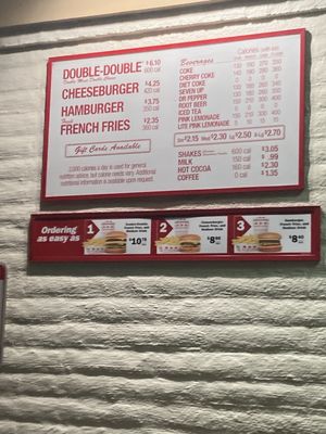 Menu photo 4 In-N-Out Burger Lakewood, CA Menu photo 4 In-N-Out Burger Lakewood, CA