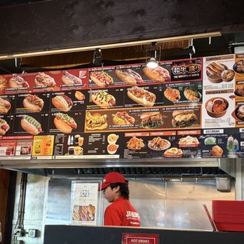 Japadog - Menu inside - Japanese Near Me - Vancouver, British Columbia