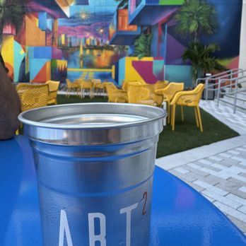 A La Cart City - Recyclable aluminum cups - Food Trucks Near Me - Orlando, Florida