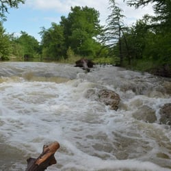 Crider's On The Frio - During one of the floods