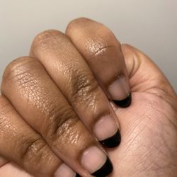 Ladue - First day nails, surprisingly.