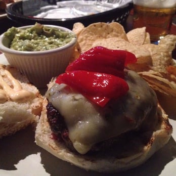 Dew Drop Inn - Lava Burger. Great flavor and cooked perfect - Bars Near Me - Derby, Connecticut