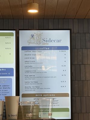 Menu photo 2 Sidecar Coffee Chamblee, GA Menu photo 2 Sidecar Coffee Chamblee, GA