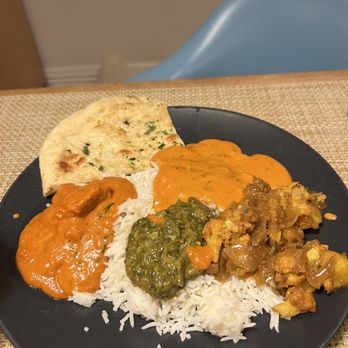 5 Rivers Indian Cuisine - a plate of food - Indian Near Me - Everett, Washington