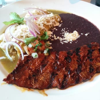 Mas Alla Del Sol - Enchiladas Verdes; very delicious! - Mexican Near Me - Chicago, Illinois