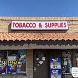 Tobacco and Supplies - New sign