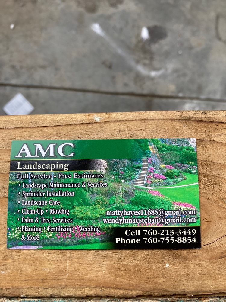 AMC LANDSCAPING 751 South Spruce St, Escondido, California