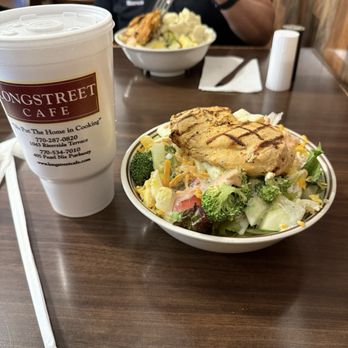 The Longstreet Café - Grilled chicken salad - Southern Near Me - Gainesville, Georgia The Longstreet Café - Grilled chicken salad - Southern Near Me - Gainesville, Georgia