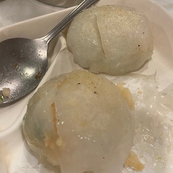 Dim Sum King 點心皇 - 01. Pan Fried Chives Dumpling - Dim Sum Near Me - Houston, Texas