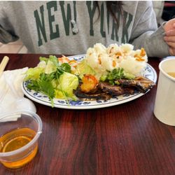 Korean rib plate