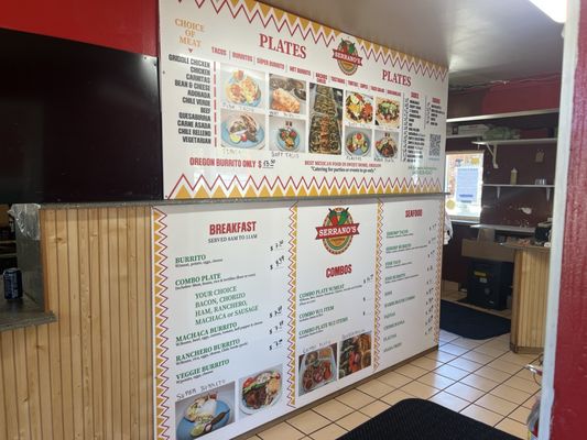 Menu photo 1 Serrano's taqueria Sweet Home, OR Menu photo 1 Serrano's taqueria Sweet Home, OR