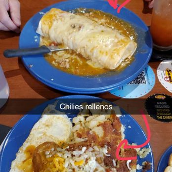 Sam's No 3 - Macho Burrito and Chile Rellenos.  They were busy, but the food and the service were both great. - Breakfast & Brunch Near Me - Denver, Colorado