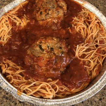 Riganato Old World Grille - Spaghetti and Meatballs (lunch portion) - New American Near Me - Geneva, Illinois Riganato Old World Grille - Spaghetti and Meatballs (lunch portion) - New American Near Me - Geneva, Illinois
