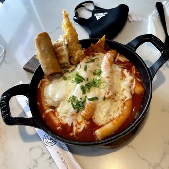 Mama's Kitchen - Cheese tteokbokki - Korean Near Me - Bellevue, Washington Mama's Kitchen - Cheese tteokbokki - Korean Near Me - Bellevue, Washington