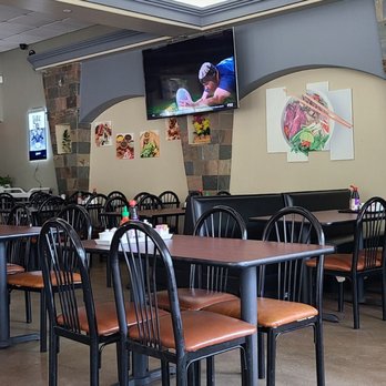 Pho Kobee - tables and chairs in a restaurant - Vietnamese Near Me - Fort Worth, Texas