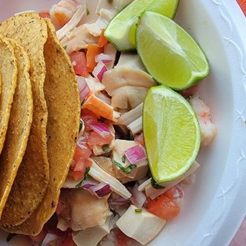 La Playita 7 Mares - two plates of food - Tacos Near Me - Los Angeles, California La Playita 7 Mares - two plates of food - Tacos Near Me - Los Angeles, California