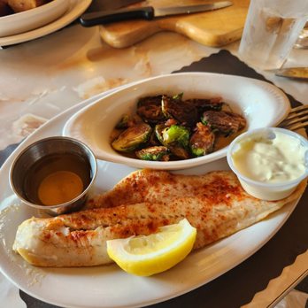Deep Lake Lodge & Steakhouse - Broiled walleye - Hotels Near Me - Iron River, Wisconsin Deep Lake Lodge & Steakhouse - Broiled walleye - Hotels Near Me - Iron River, Wisconsin