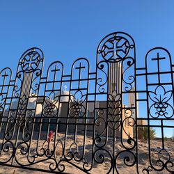 Saint Antony Coptic Orthodox Monastery - Exterior ornate fence