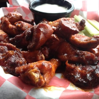 Bennett's Pit Bar-B-Que - My barbecue wings were so delicious.  The sauce and dip was flavorful and satisfying. - Barbeque Near Me - Pigeon Forge, Tennessee