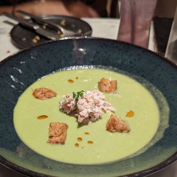 L'Accolade - Green Pea Soup - pretty good - French Near Me - New York, New York L'Accolade - Green Pea Soup - pretty good - French Near Me - New York, New York