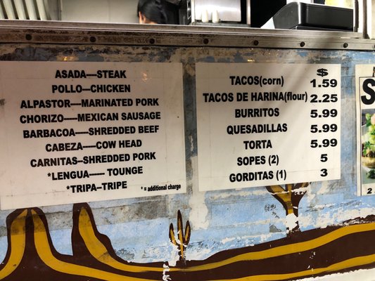 Menu photo 7 Fiesta Mexico Apopka, FL