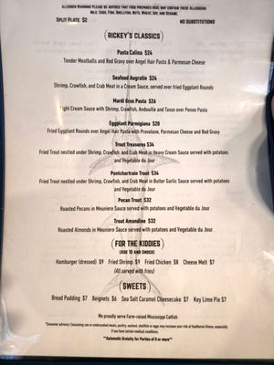 Menu photo 5 Rickey's On Coleman Waveland, MS Menu photo 5 Rickey's On Coleman Waveland, MS