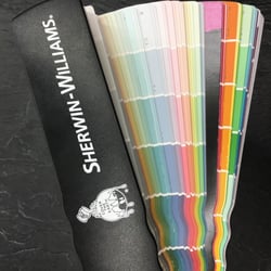 Sherwin-Williams Paint Store - Paint color sample fan