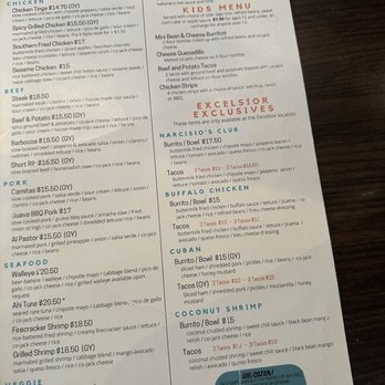 Lago Tacos - Menu back - Mexican Near Me - Excelsior, Minnesota Lago Tacos - Menu back - Mexican Near Me - Excelsior, Minnesota