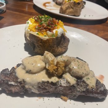 J. Alexander's - Loaded potatoes steak - New American Near Me - Raleigh, North Carolina J. Alexander's - Loaded potatoes steak - New American Near Me - Raleigh, North Carolina