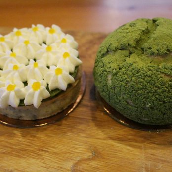 Bibble & Sip - Daisy tart and matcha cream puff - Coffee & Tea Near Me - New York, New York