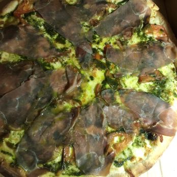 Mannino's 3 - Large pesto (good!) - Pizza Near Me - Hamilton Square, New Jersey